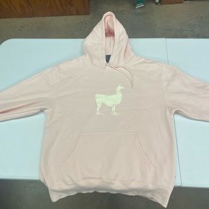 Nike SB llama hoodie size large, light pink, perfect condition